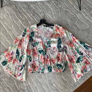 Sanctuary bell sleeve top